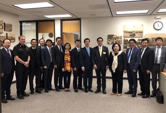 Đoàn công tác của Chủ tịch HĐND thành phố Hà Nội kết thúc chuyến thăm và làm việc tại Hoa Kỳ 